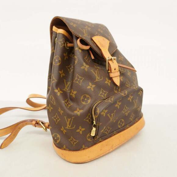 Louis Vuitton Monogram Montsouris MM Backpack M51136 Brown Women's - Picture 2 of 14